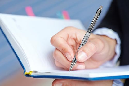 Pilot The Better Ball Point Pen, Refillable & Retractable Ballpoint Pens, Fine Point 0.7mm, Black Ink, 12-Pack - color: Black Ink, size: 12 Count (Pack of 1), style: Fine Point