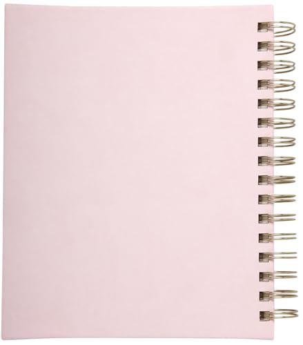 WORLD TRAVELER 2026 Planner Weekly & Monthly Hardcover Spiral Agenda | Hardcover Spiral Lay-Flat Binding, Weekly and Monthly Planning Pages, January to December 2026, 7x8.75 Compact Format - color: White/Golden Peony
