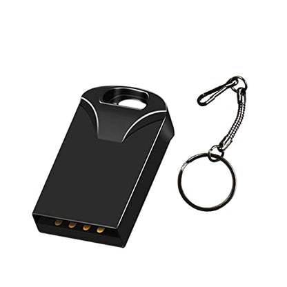 Super Mini USB Flash Drives Memory Sticks Pendrives Jumpdrive Thumb Drive with Waterproof Dustproof Shockproof (Black 64GB) - color: Black 64GB