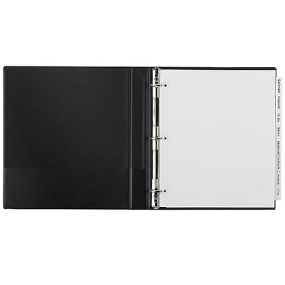 Avery 11223 Insertable Big Tab Dividers, 8-Tab, 11 1/8 x 9 1/4 - color: Clear, size: 8 tab, style: 1 Set