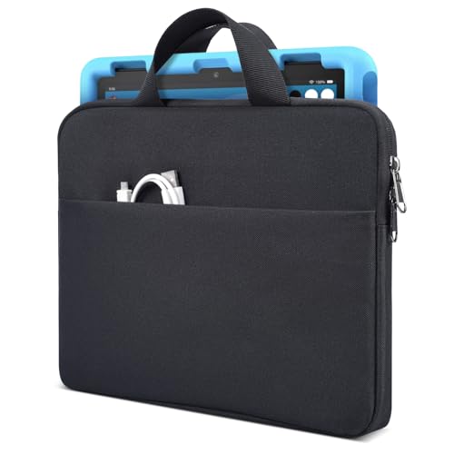 9-11 Inch Tablet Sleeve Carrying Case for Amazon Fire Max 11/10.1" Fire HD 10 Plus Kids Pro, iPad Pro M5 M4/Air M4 M3 M2 11" 2026/ iPad A16 11"/Samsung Galaxy S9 S8 A9+ A8 Protective Bag, Black - size: 9-11 Inch