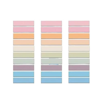 600 Pcs Pink Sticky Tabs, Page Markers Sticky Tabs Writable and Repositionable Book Flags Tabs Strip Index Tabs for Page Marking Classify File Notebooks and Writing Pads