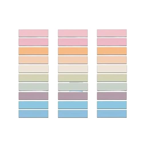 600 Pcs Pink Sticky Tabs, Page Markers Sticky Tabs Writable and Repositionable Book Flags Tabs Strip Index Tabs for Page Marking Classify File Notebooks and Writing Pads