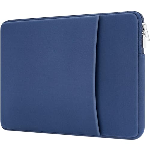16 inch Laptop Sleeve Case Shockprook Lightweight Padded Protective Cover Bag Compatible with MacBook Pro 16 inch M1 M2 M3 M4 2019-2024, Navy Blue - color: Navy Blue, size: 16"