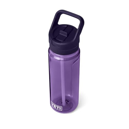 YETI Yonder 750 ml/25 oz Water Bottle with Yonder Straw Cap, Pace Purple - color: Pace Purple, size: 25 Ounces
