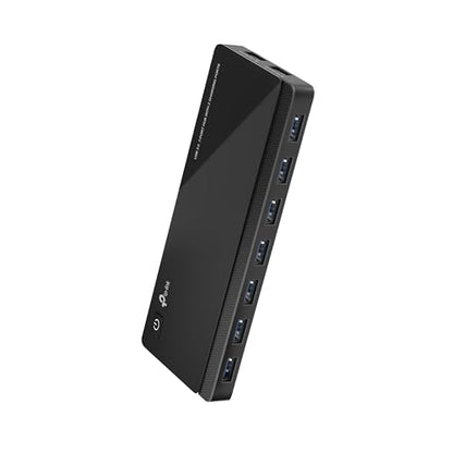 TP-Link Powered USB Hub 3.0 with 7 USB 3.0 Data Ports and 2 Smart Charging USB Ports. Compatible with Windows, Mac, Chrome & Linux OS, with Power On/Off Button, 12V/4A Power Adapter(UH720)