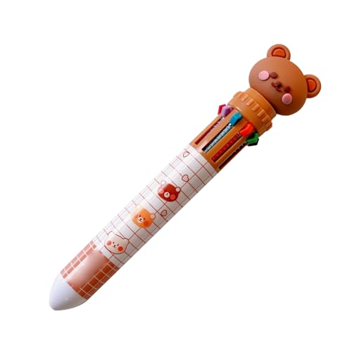 Multi-Color Gel Pen Set with Quick-Drying Ink, Push-Button Retractable Design, Writing Ballpoint Pens for Students & Office Use – Premium Plastic Body, Cute & Functional Stationery (Compatible with