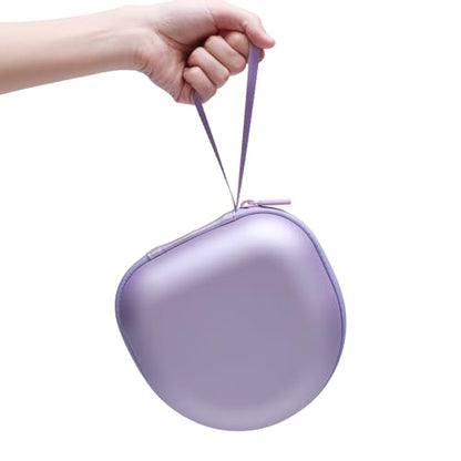 LTGEM Headphone Case Compatible with BERIBES/TOZO/KVIDIO/Beats/Soundcore Anker/JBL Noise Cancelling Over-Ear Headphones, Light Purple - color: 8.Purple+Purple Edge