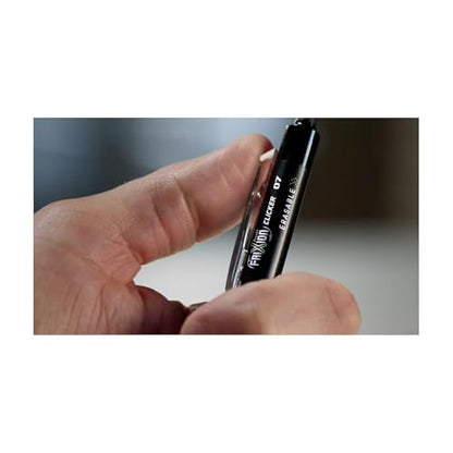 Pilot, FriXion Clicker Erasable Gel Pens, Fine Point Pens 0.7 mm, Pack of 12, Black