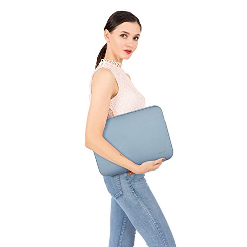 MOSISO Laptop Case 13 inch, 13 inch Laptop Sleeve Bag Compatible with MacBook Neo/Air M5 M4 M3 M2 M1 2026-2018 / Pro M2 M1 2026-2016, Neoprene Computer Sleeve Bag with Small Case, Airy Blue - color: Airy Blue, size: 13 inch