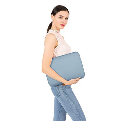 MOSISO Laptop Case 13 inch, 13 inch Laptop Sleeve Bag Compatible with MacBook Neo/Air M5 M4 M3 M2 M1 2026-2018 / Pro M2 M1 2026-2016, Neoprene Computer Sleeve Bag with Small Case, Airy Blue - color: Airy Blue, size: 13 inch