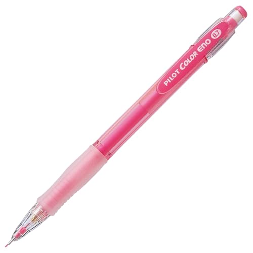 Pilot Color Mechanical Pencil ENO, 0.7mm, Pink (HCR-12R-P7) - color: Pink, size: 1 Count (Pack of 1)