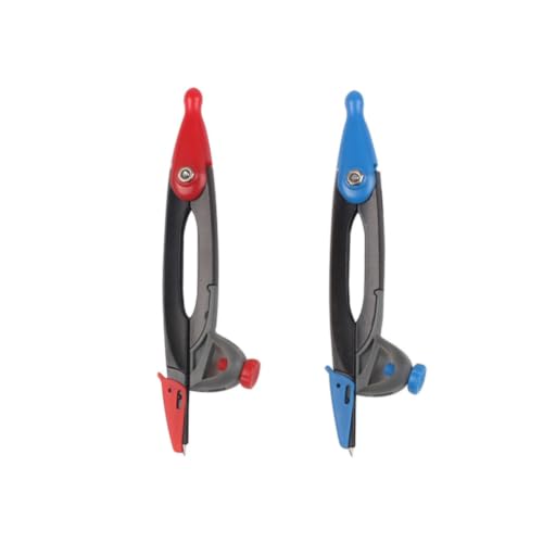 SHOWERORO Student Compasses Set 10 Pieces Geometry Drawing Tools Lightweight Plastic and Metal Drafting Kit for School and Office Use Teaching Tool for Students and Teachers Random Color
