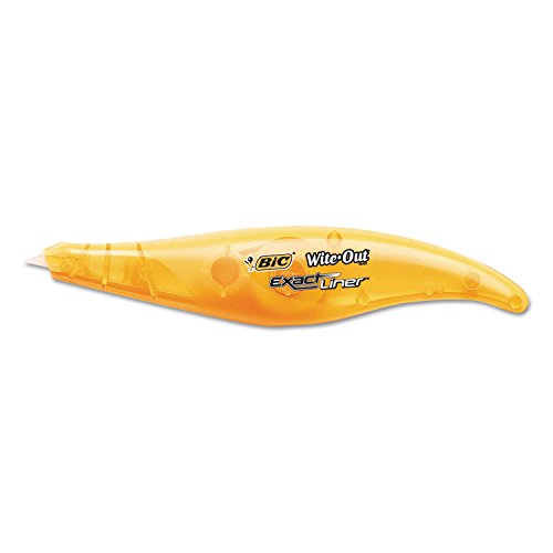 BIC Wite-Out Brand Exact Liner Correction Tape, White, 2-Count