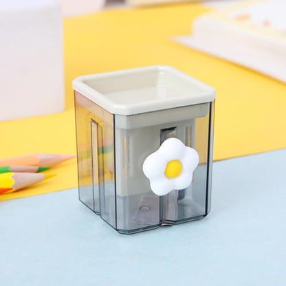 2PCS Pencil Sharpener, 2PCS Pencil Sharpener, Lip Liner Sharpener, sharpened Pencil, Children's Pencil, Office Supplies, School Supplies, School Halloween Gifts, Christmas Gifts (Xiaobai) - style: Xiaobai