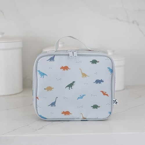 Tiny Twinkle Insulated Lunch Box for Girls and Boys | Durable and Reusable for School & Travel | Ages 3 and Up | Waterproof and Easy to Clean | PFAs and BPA Free（Dinosaur） - color: Dinosaur