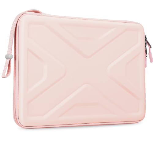 SITHON Hard Shell Laptop Sleeve for 13-inch MacBook Neo A18 Pro A3404 2026 | 13-inch New MacBook Air M5/A3449 (2026) M4 M3 M2 M1, 14-inch MacBook Pro M5 Pro/Max (2026) A3426 A3427 A3434 M4/M3/M2/M1 - color: Blush, size: 13-14 inch for Macbook