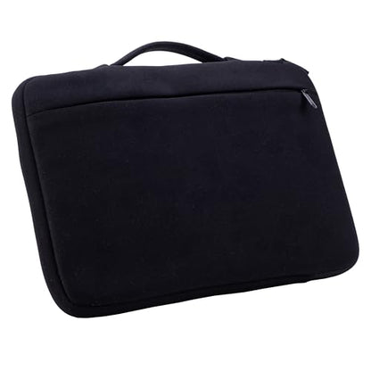 Case-it Neoprene Padded Laptop Sleeve | Holds Up to 13 Inch Laptop/Tablet | Easy Handle to Carry | External Zipper Pocket | Laptop Protector | LAP-514-NEO Black - color: LAP-514-NEO-BLACK, size: 1 Pack
