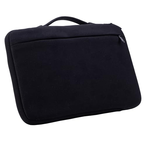 Case-it Neoprene Padded Laptop Sleeve | Holds Up to 13 Inch Laptop/Tablet | Easy Handle to Carry | External Zipper Pocket | Laptop Protector | LAP-514-NEO Black - color: LAP-514-NEO-BLACK, size: 1 Pack