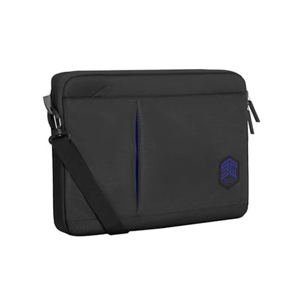 STM Blazer Laptop Sleeve - Slim & Protective Fits up to 16 inch Laptop with External Zipper Pocket - Ideal for Students & Business Men & Women - Black - color: Black