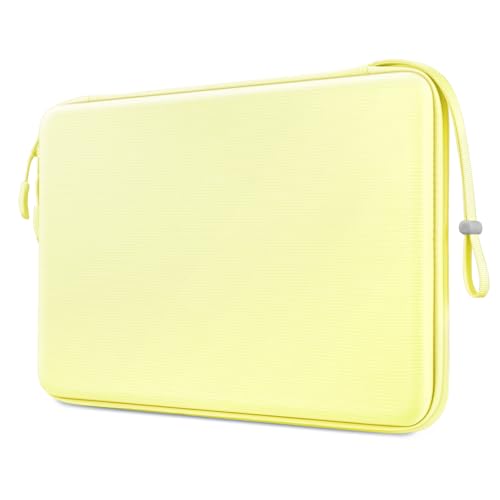 FINPAC Hard Laptop Sleeve Case for MacBook Neo A18 Pro,13 inch MacBook Air 2026 M5/M4/M3/M2/M1,14 inch MacBook Pro 2026 M5/M4/M3/M2 Pro/Max,Waterproof Case for Dell,Surface Laptop,HP,Acer, Citrus - color: Citrus, size: 13-inch MacBook Air/Pro