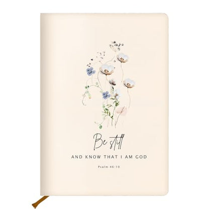 Flower Christian Hard Shell Journal Notebook, Bible Gifts for Women, Inspirational Hardcover Notebooks, College Ruled Notebook, Journals for Writing Planner Note Taking 200 Sheets (5.8 x 8.3) - color: Multi 1557
