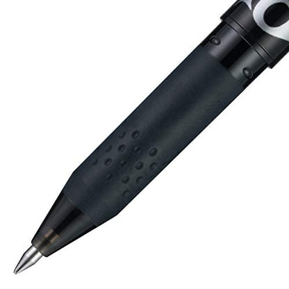 Pilot, FriXion Ball Erasable & Refillable Gel Ink Pens, Fine Point 0.7 mm, Pack of 6, Black - color: Black