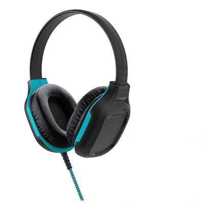 Gumdrop DropTech On-Ear Wired Headphones No Mic | 3.5 mm - Long Tangle Free Chew-Proof Cord - Rugged Reliable Drop Tested and Comfortable for Kids K-12 Students Classroom and School Use - size: New DropTech Headphones (Black) Single Unit
