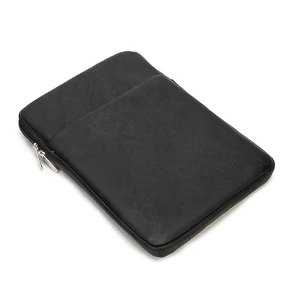 Kinmac 360° Protective Vertical Laptop Sleeve Case Cover Bag (Black PU, 12.5 inch-13.3 inch) - color: Black PU, size: 12.5 inch-13.3 inch