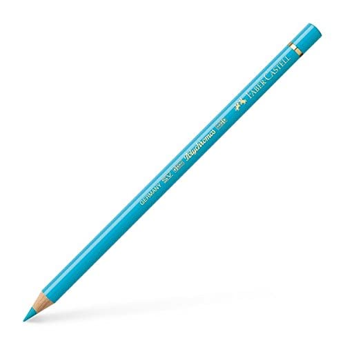 Faber-Castell Polychromos Artists' Single Pencil - Colour 154 Light Cobalt Turquoise - color: Light Cobalt Turquoise