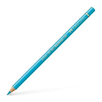 Faber-Castell Polychromos Artists' Single Pencil - Colour 154 Light Cobalt Turquoise - color: Light Cobalt Turquoise