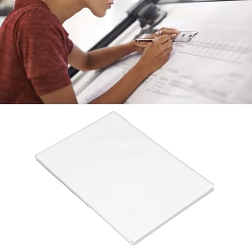 Pssopp 250 Sheets Tracing Paper, Craft Pattern Semi Transparent Smooth Sketching Paper for Drawing Sketching Painting and Handicraft Projects (16K) - size: 16K