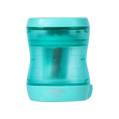 Small Labor-Saving Pencil Sharpeners with Sealed and Leak Proof Pencils Sharpener Manual and Portable Pencil Sharpner Universal Design(Green) - color: Green