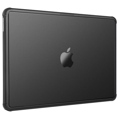 MOSISO Compatible with MacBook Neo 13 inch Case 2026 A3404 A3404 A18 Pro | Matte Finish Scratch & Fingerprint Resistant Hard Shell Case Cover with Anti-Cracking Reinforced Corners, Black - color: Black