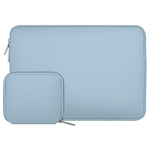 MOSISO Laptop Case 13 inch, 13 inch Laptop Sleeve Bag Compatible with MacBook Neo/Air M5 M4 M3 M2 M1 2026-2018 / Pro M2 M1 2026-2016, Neoprene Computer Sleeve Bag with Small Case, Airy Blue - color: Airy Blue, size: 13 inch