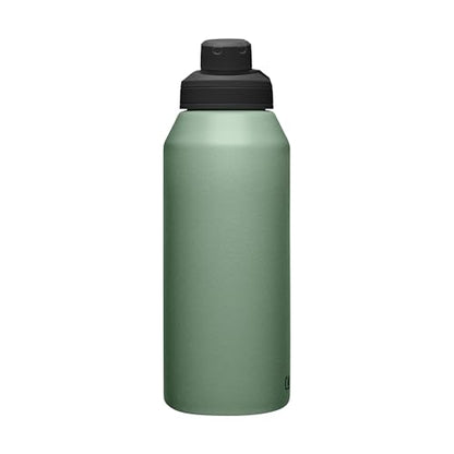 CamelBak Chute Mag Vacuum Insulated Stainless Steel Water Bottle, Magnetic Leak‑Resistant Cap for Everyday Hydration - color: Moss, size: 40 Ounces