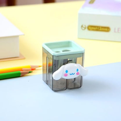 2PCS Pencil Sharpener, 2PCS Pencil Sharpener, Lip Liner Sharpener, sharpened Pencil, Children's Pencil, Office Supplies, School Supplies, School Halloween Gifts, Christmas Gifts (Little Dog) - style: Little Dog