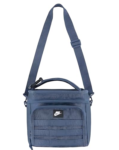 Nike Insulated Lunch Bag with Adjustable Shoulder Strap – Diffused Blue - One Size - color: Diffused Blue