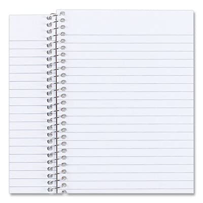 Rediform National Kolor Kraft Cover Notebook, College Ruled, Blue, 1 Subject, 7.75" x 5", 80 Sheets (33502) - size: 8 x 5 inches