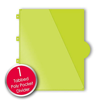 IQ+ iScholar 1-Subject Poly Cover Wirebound Notebook, College Ruled, 11 x 8.5 Inch Sheet Size, 100 Sheets, Black (59902-BK), 1 Subject - color: Black, size: 1 Subject, style: College Ruled