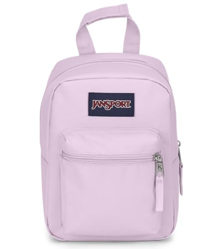 JanSport Big Break Insulated Lunch Bag - Small Soft-Sided Cooler Ideal for Class, Work, or Meal Prep, Pink Ice - color: Pink Ice