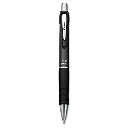 Pilot, G2 Premium Gel Roller Pen, Fine Point 0.7 mm, Black - color: Gray Barrel