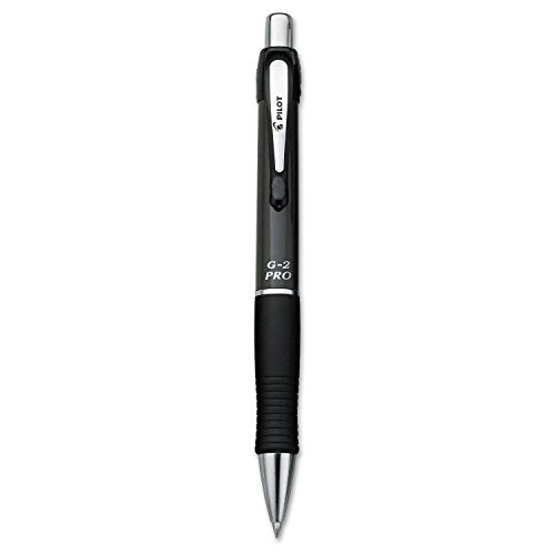 Pilot, G2 Premium Gel Roller Pen, Fine Point 0.7 mm, Black - color: Gray Barrel