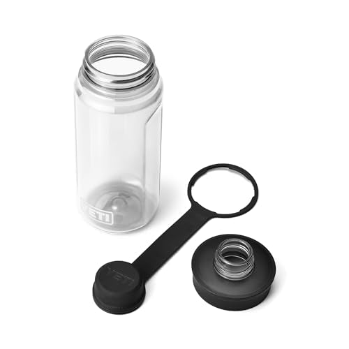 YETI Yonder Water Bottle with Yonder Tether Cap, Lightweight, Leakproof and BPA-Free - color: Clear, size: 20 Ounces