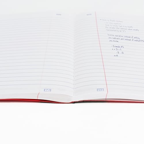 Five Star Composition Book + Study App, 12 Pack, Wide Ruled Paper, 7-1/2" x 9-3/4", 80 Sheets, Forest Green, Tidewater Blue, Fire Red and Harvest Yellow (950033B-ECM) - size: 12 Pack, style: Wide Ruled