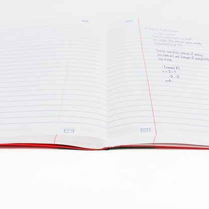 Five Star Composition Book + Study App, 12 Pack, Wide Ruled Paper, 7-1/2" x 9-3/4", 80 Sheets, Forest Green, Tidewater Blue, Fire Red and Harvest Yellow (950033B-ECM) - size: 12 Pack, style: Wide Ruled