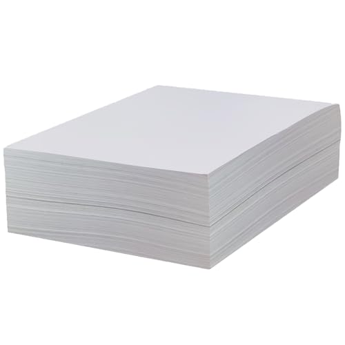 Newsprint Paper for Drawing Sketching Coloring, Drawing Paper Bulk for Kids Doodles, Packing & Moving (500 Sheets 8.5" x 11")