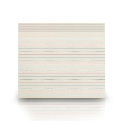 School Smart Zaner-Bloser Writing Paper, Handwriting Practice Lined Paper, Grade 2 Learning, 3/4 Inch Rule, 10-1/2 x 8 Inches, 500 Sheets - size: 10.5" x 8", style: 3/4 Inch Ruled