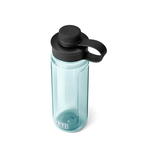 YETI Yonder Water Bottle with Yonder Tether Cap, Lightweight, Leakproof and BPA-Free - color: Seafoam, size: 25 Ounces