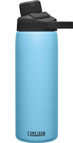 CamelBak Chute Mag Vacuum Insulated Stainless Steel Water Bottle, Magnetic Leak‑Resistant Cap for Everyday Hydration - color: Nordic Blue, size: 20 Ounces